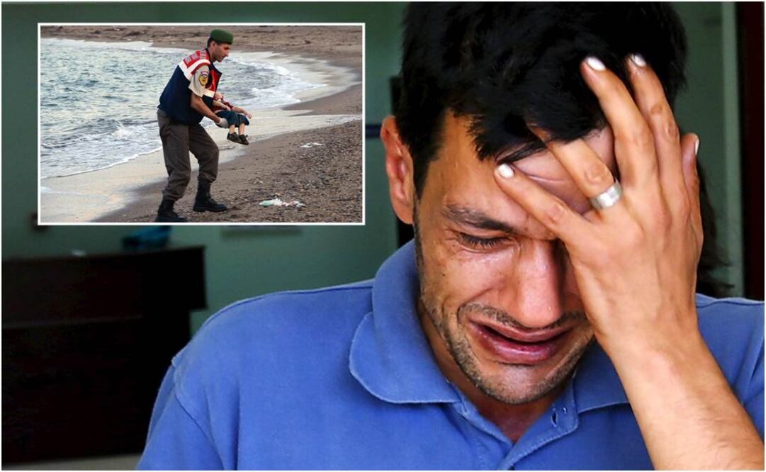 Abdulá Kurdi, padre del niño ahogado, rechazó un nuevo ofrecimiento de Canadá para acogerlo tras la tragedia (Foto: Especial)