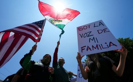 Trump amenaza con un año de prisión a quien queme la bandera de EU en protestas; ya trabaja con senadores para implementarlo