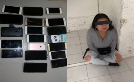 Detienen a mujer por robar celulares en el Corona Capital