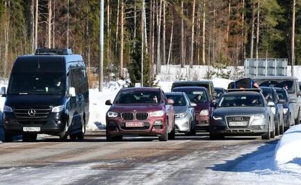 Guerra Rusia Ucrania: los rusos que abandonan su país hacia Finlandia