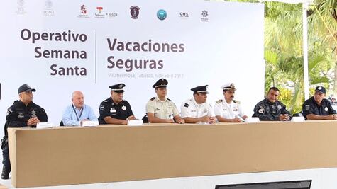 Autoridades desplegarán operativo de Semana Santa en Tabasco 