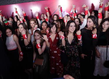 Mujeres del cine protestan en el Ariel contra el acoso