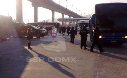 Policías vigilan la México-Cuernavaca por posible bloqueo