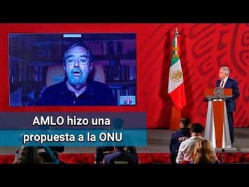 Iniciativa de México en la ONU por insumos ha sido copatrocinada por 161 países: De la Fuente