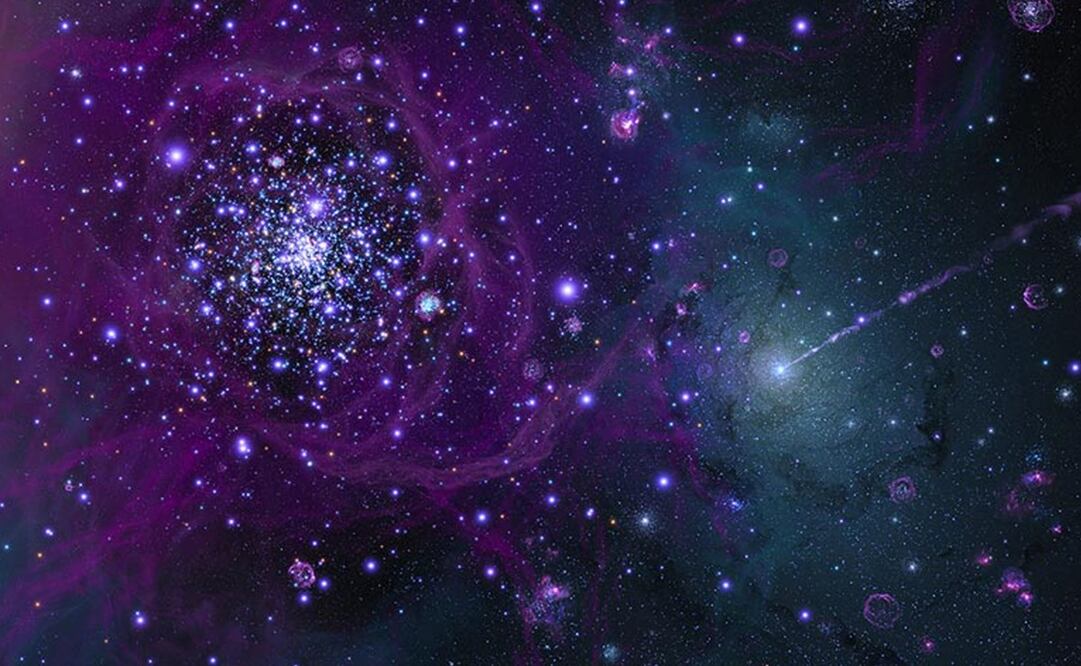 Imagen ilustrativa de estrellas captadas por el telescopio Hubble. Foto: Ruters/NASA vía El Universal 