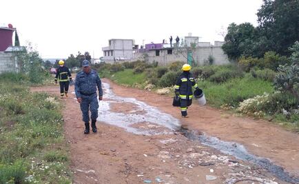 Tras fuga de combustible, evacuan a vecinos de Pachuca