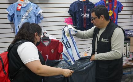 Instituto de la Propiedad Industrial retira más de 99 mil productos piratas del Mundial en el país; valor supera los 13 mdp