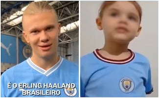 VIDEO: usuarios reviven emotivo mensaje de Erling Haaland a fan brasileño; sufría acoso escolar