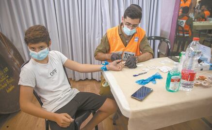 Israel llevará dosis a los centros educativos