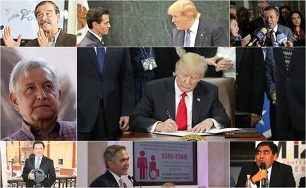 Políticos y analistas contra el muro de Trump en Twitter