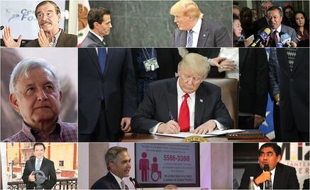 Políticos y analistas contra el muro de Trump en Twitter