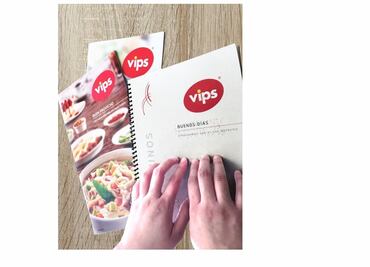 Vips lanza menú braille