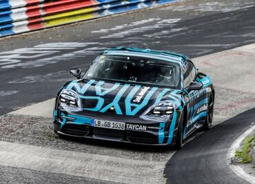 Porsche Taycan rompe récord de vuelta en Nürburgring