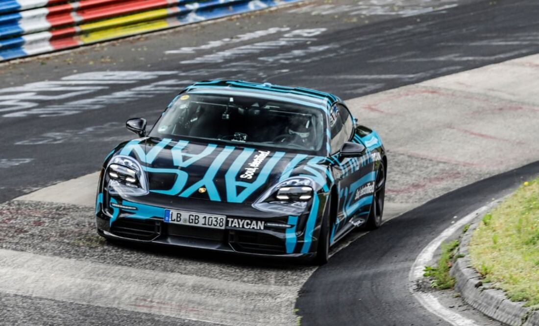 Porsche Taycan rompe récord de vuelta en Nürburgring