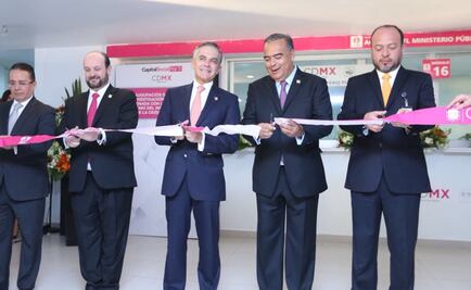 Mancera inaugura Ministerio Público en oficinas de Invi