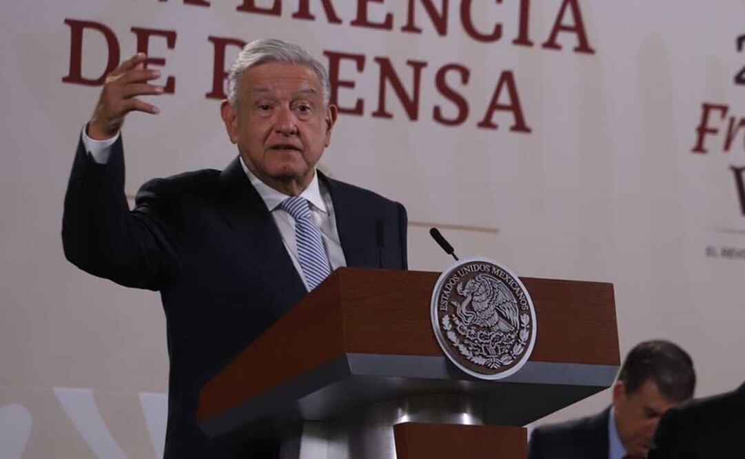 El presidente Andrés Manuel López Obrador aseguró que cuando hay consumo de drogas, hay más homicidios y más violencia. Foto: Berenice Fregoso / EL UNIVERSAL