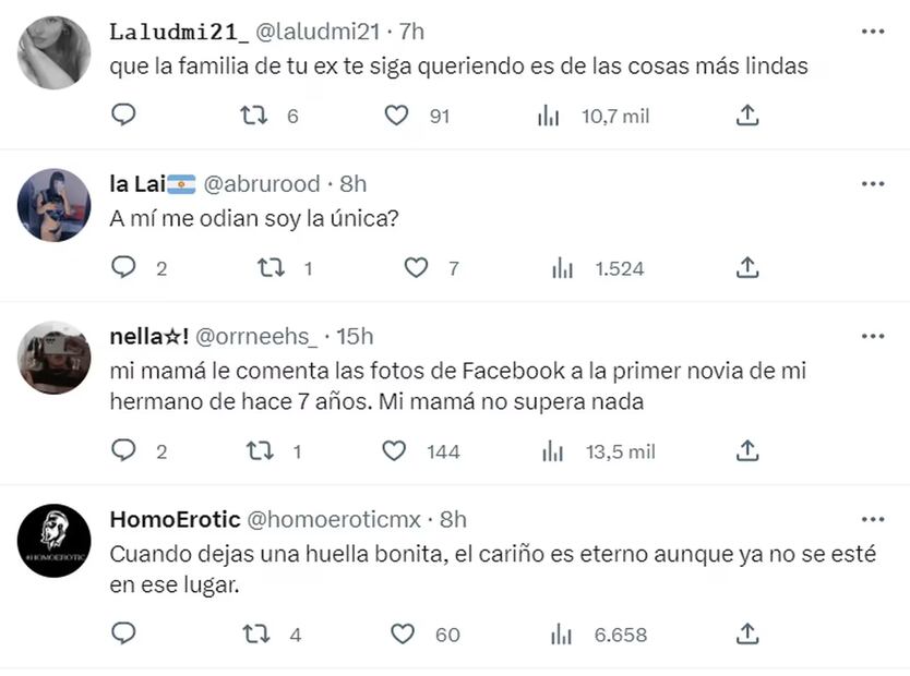 Las respuestas al Tuit viral. Fuente: captura de pantalla de Twitter