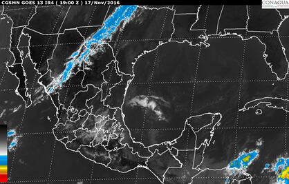Mantienen alerta gris en Veracruz por frente frío