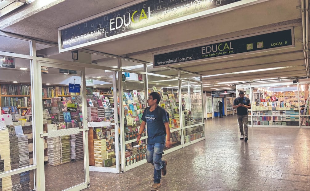 La librería Educal del Pasaje Zócalo-Pino Suárez anunció: “Pronto seremos parte de tus recuerdos”. Foto: Archivo/ EL UNIVERSAL