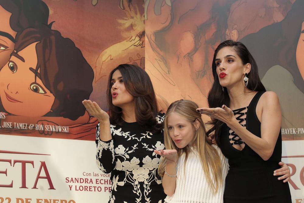 Salma Hayek, Loreto Peralta y Sandra Echeverria (EFE)