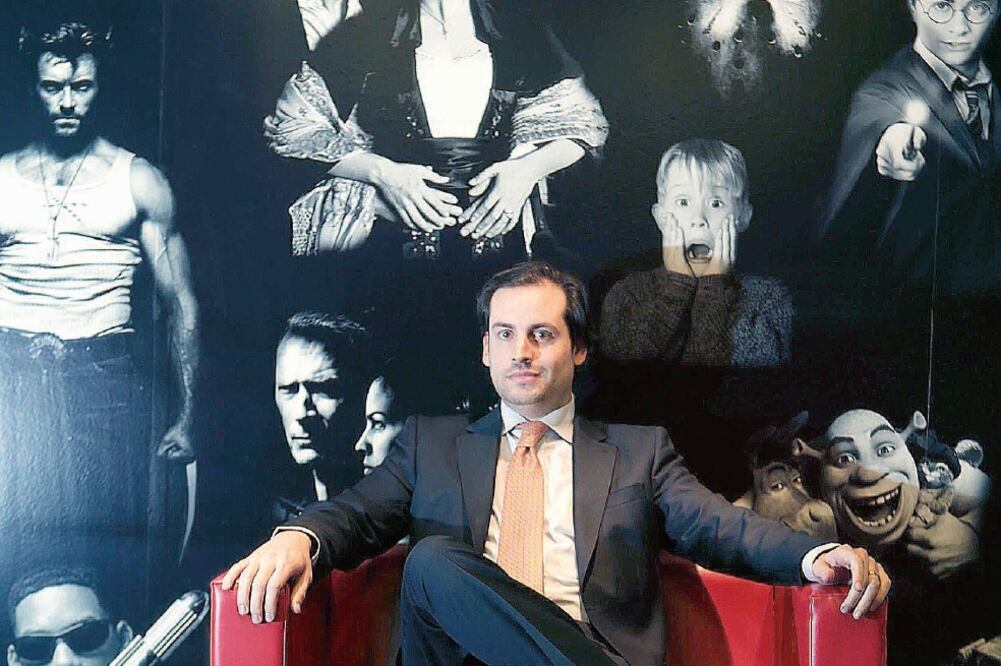 Javier Ezquerro, director general de operaciones de Cinemex (LUIS CORTÉS. EL UNIVERSAL)