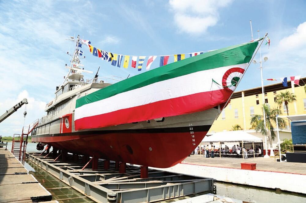 La patrulla se suma a la flotilla que tiene la Secretaría de Marina en las costas tamaulipecas, responde a las necesidades de una flota naval sólida y eficaz (ESPECIAL)