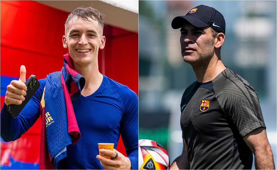 FOTO: Marc Casadó, juvenil estrella del FC Barcelona lanza elogios a Rafael Márquez - @FCBarcelonaB