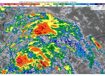 Depresión tropical Dos se forma en el Golfo de México; estos estados tendrán lluvias intensas