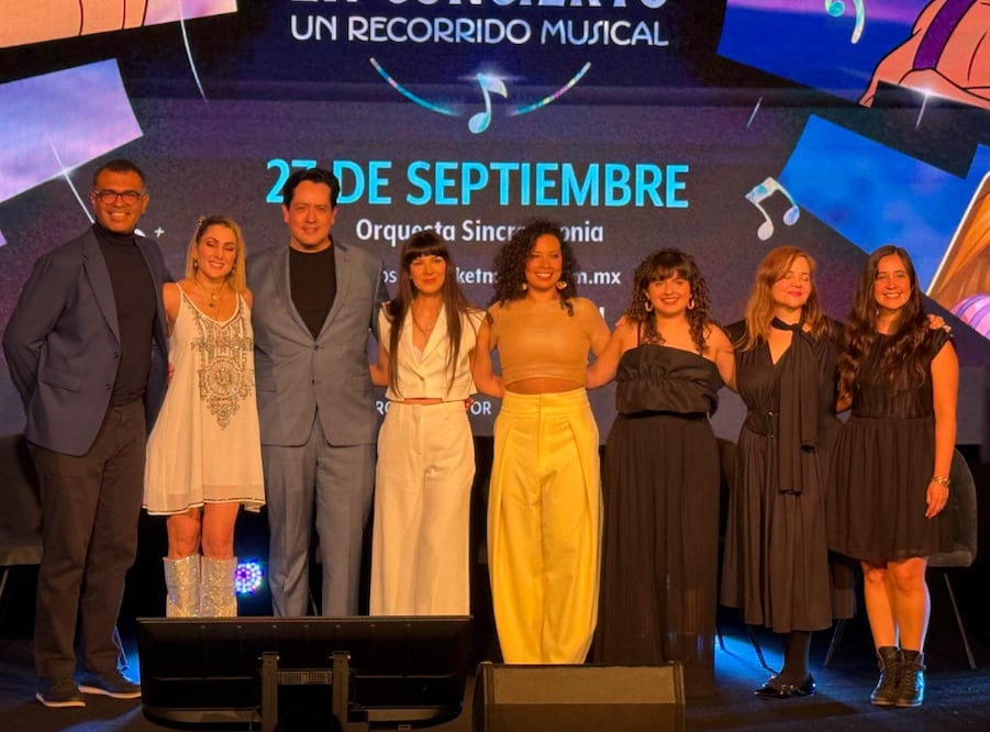 "Disney en concierto: un recorrido musical", show que se presentará en el Auditorio Nacional.
Foto: César Olivares / EL UNIVERSAL