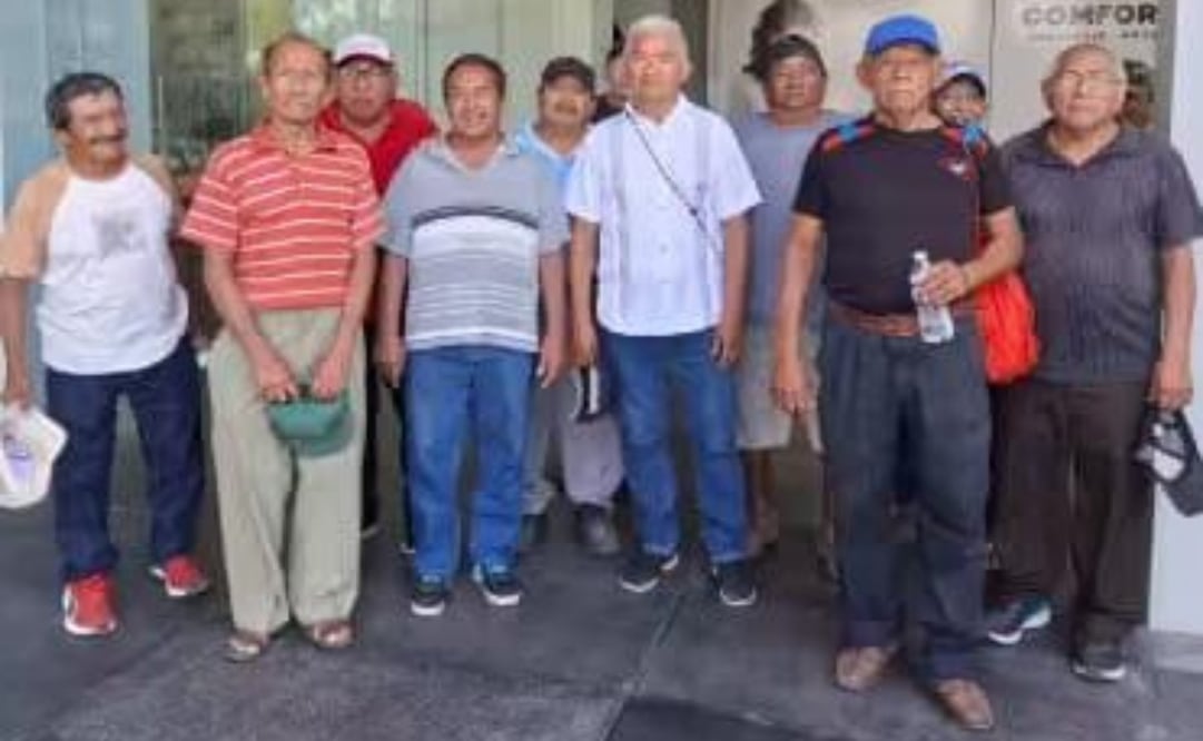 Ejidatarios de Umán, Yucatán, denuncian un posible intento de despojo de siete hectáreas de tierras con el fin de colocar un gasoducto. Foto: Especial