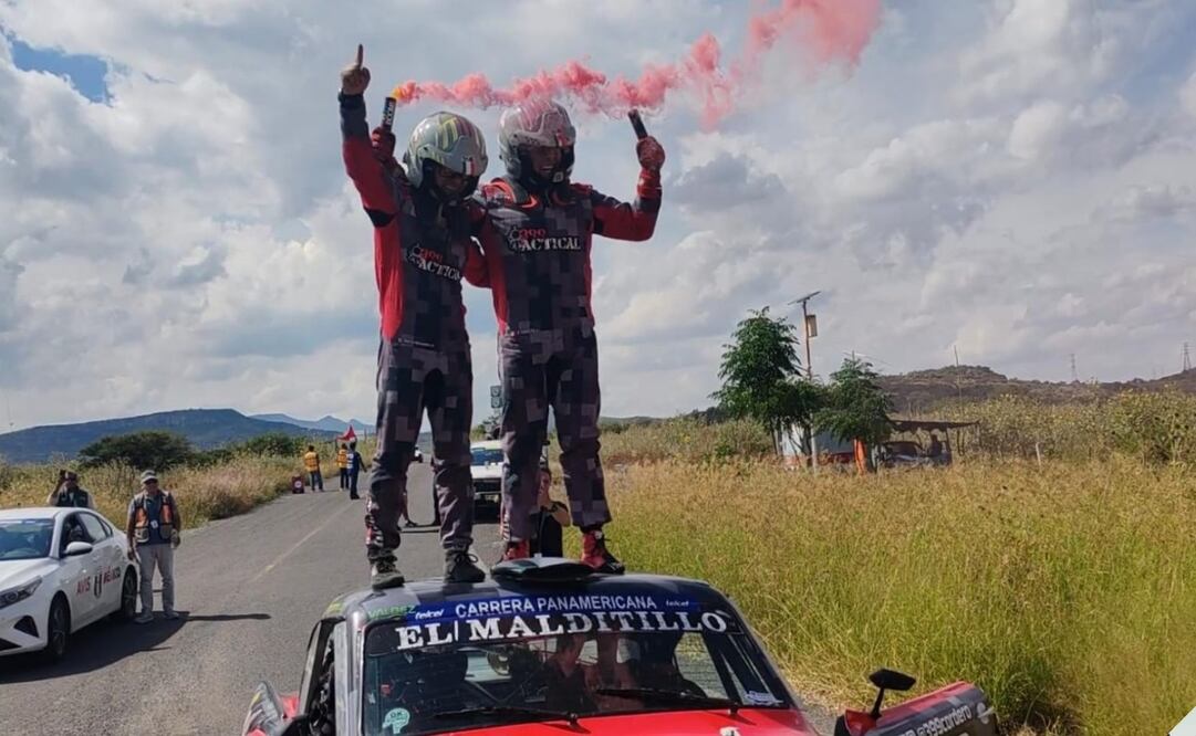 Ricardo Cordero y Marco Antonio Hernández se llevan la Carrera Panamericana 2024 - FOTO: Oscar Torres
