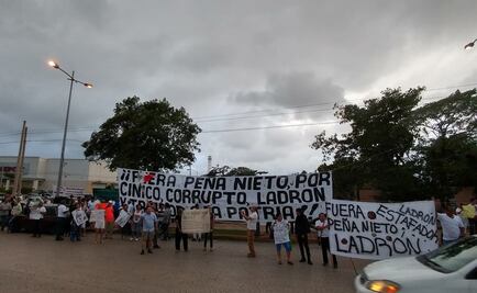 Se suman cancunenses a jornada contra gasolinazo