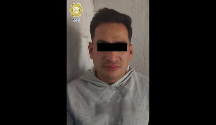 Detienen a “El Bebelín” en Iztacalco; presunto integrante de la Anti Unión Tepito portaba arma y droga