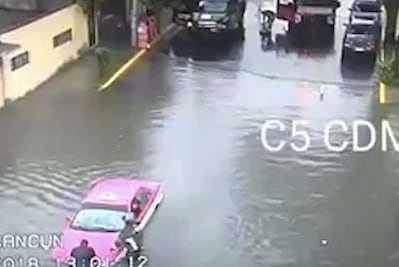 Activan alerta naranja en cuatro delegaciones por lluvias