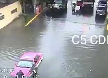 Activan alerta naranja en cuatro delegaciones por lluvias