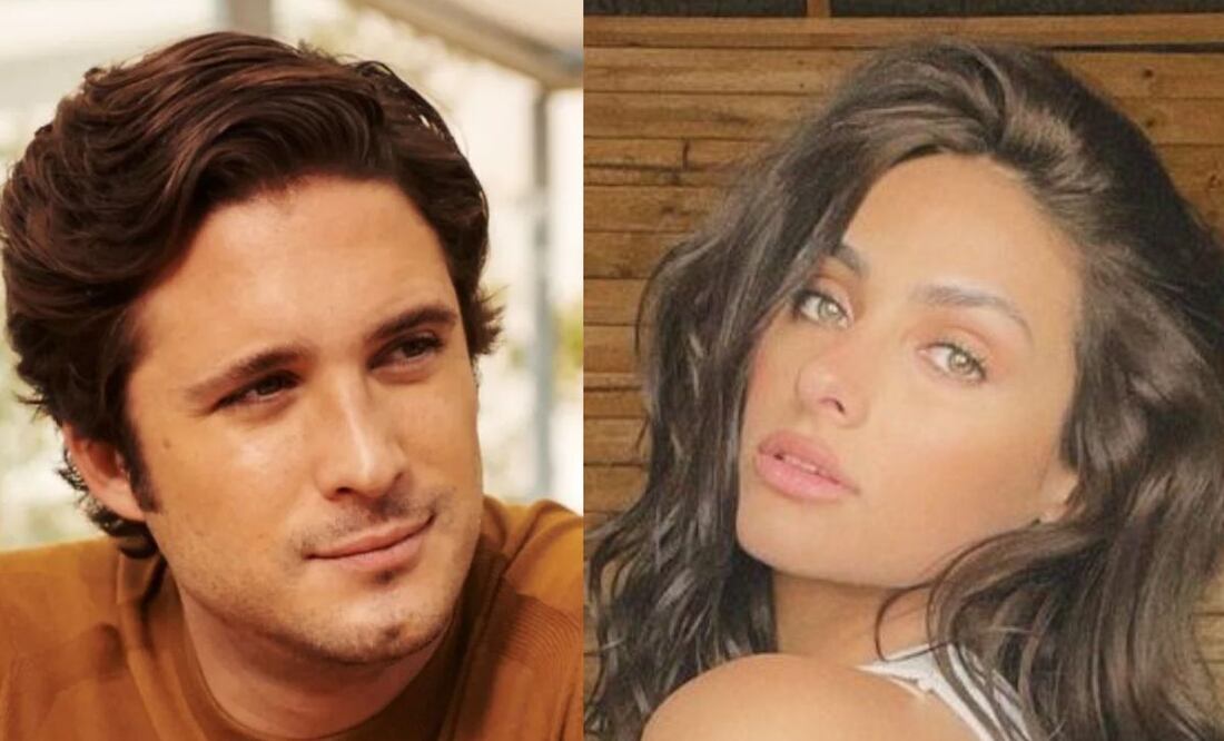 Renata Notni y Diego Boneta (Fuente. Producción El Universal)
