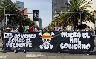 Con baja asistencia, Generación Z realiza marcha del silencio en CDMX; exigen cese de la violencia