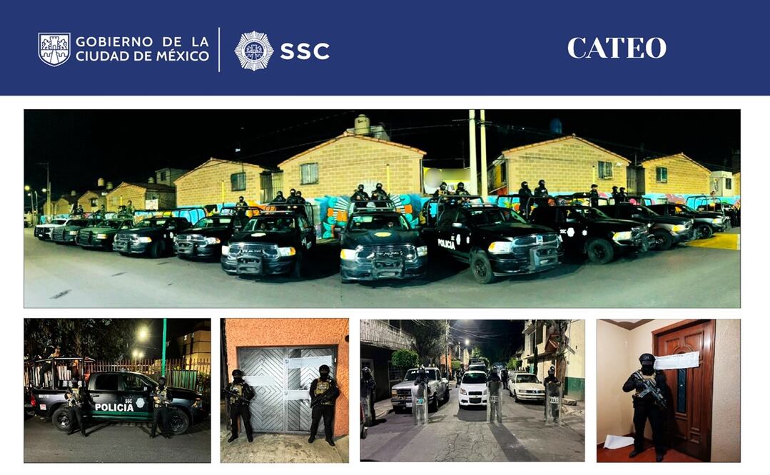 Los policías intervinieron en los domicilios donde se venía la droga. Foto: Especial