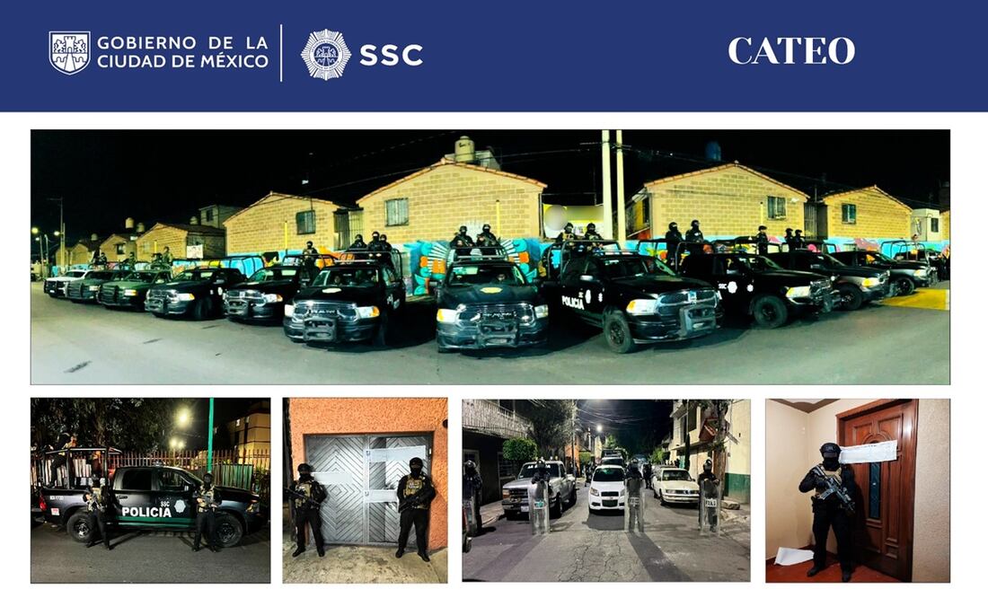 Los policías intervinieron en los domicilios donde se venía la droga. Foto: Especial