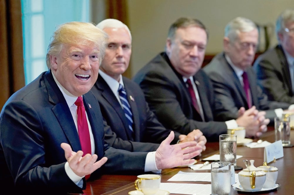 La Casa Blanca declaró que la palabra “animal”, usada por el presidente Donald Trump contra integrantes de la Mara Salvatruch a no va lo suficientemente lejos en el intento de frenar a esta gente “asquerosamente horrible”. Foto: EFE.