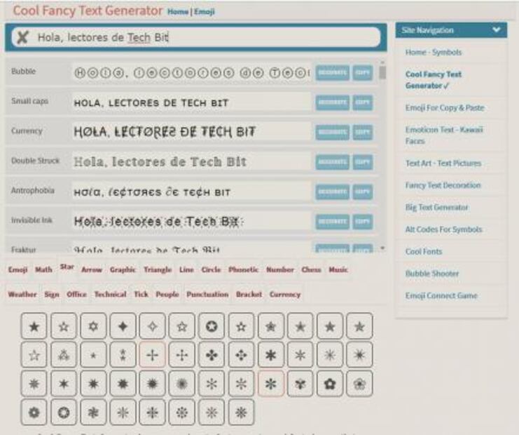 Aprende a cambiar el tipo de letra a tus publicaciones de Instagram