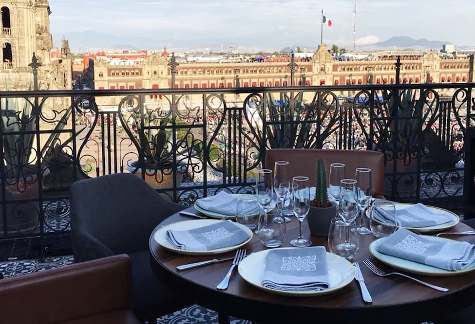 Desde el Balcón del Zócalo  podrás observar a los participantes del Maratón. (Foto: Cortesía Balcón del Zócalo). 