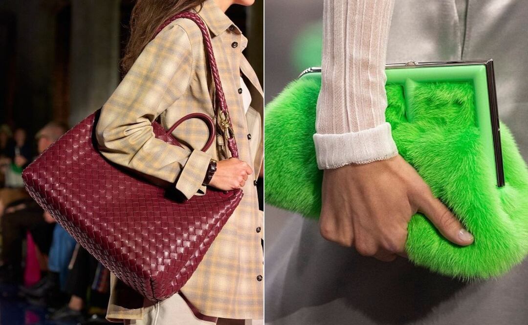 En primavera se llevarán bolsos fascinantes / Foto: Bottega Veneta / Fendi