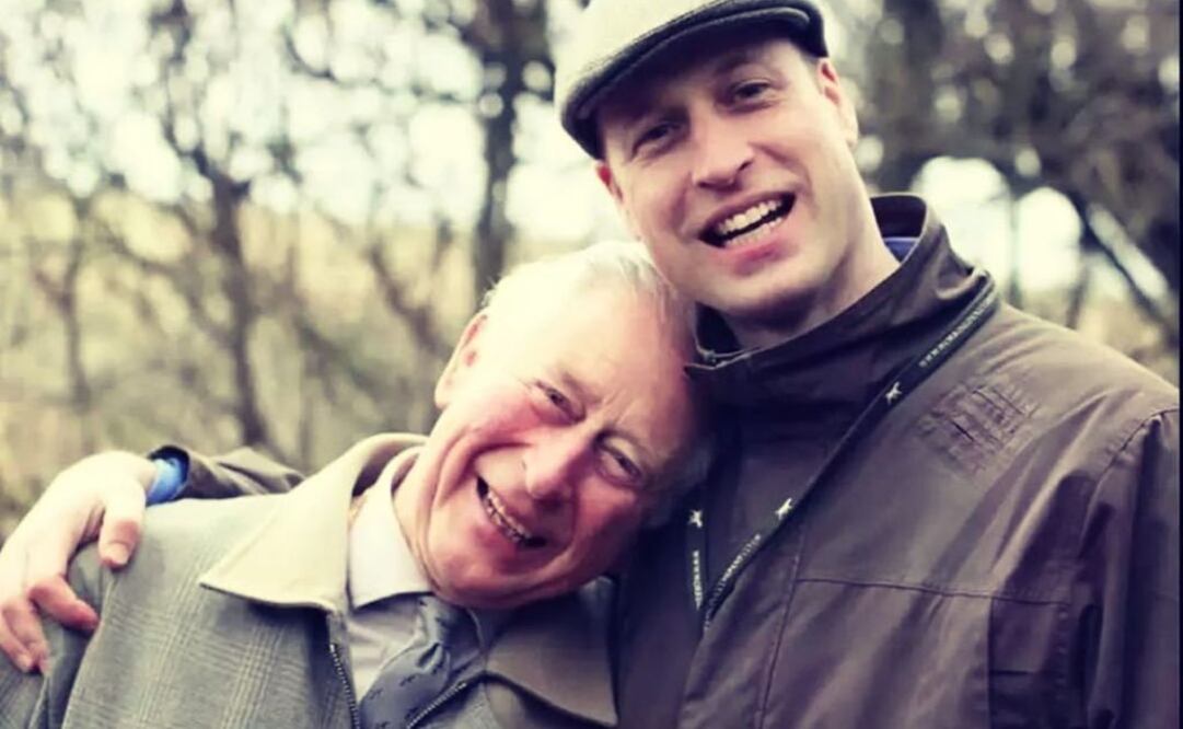 El rey Carlos III y el príncipe William. Fuente: Instagram @king_charlesiii_