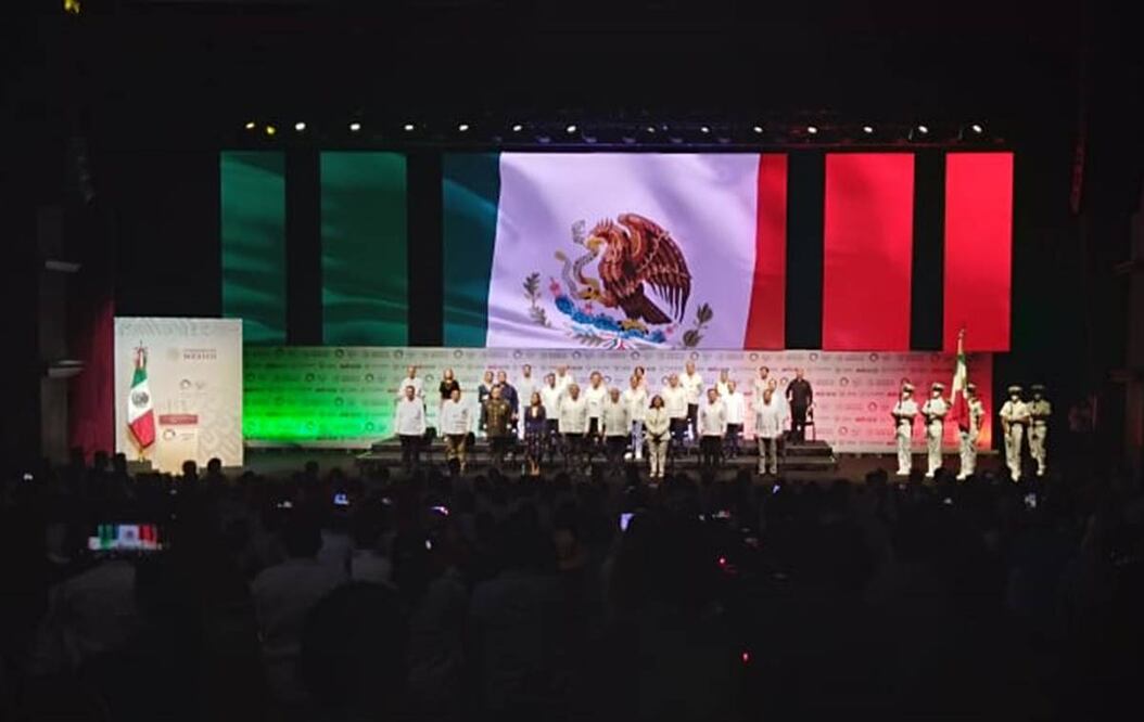 Ceremonia de inauguración del Tianguis Turístico 2022. Foto: Samantha Michelle Guzmán