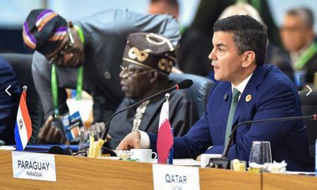 Presidente de Paraguay es atendido en hospital de Brasil debido a “indisposición” y abandona G20; lo reportan como estable