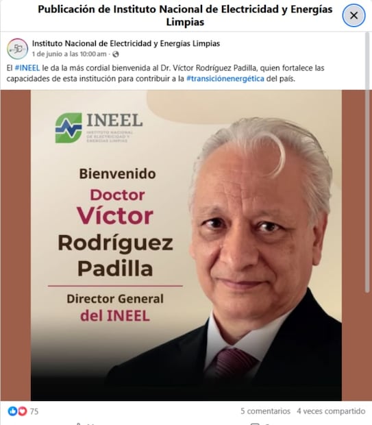 Dr. Víctor Rodríguez Padilla. Foto: Captura de pantalla