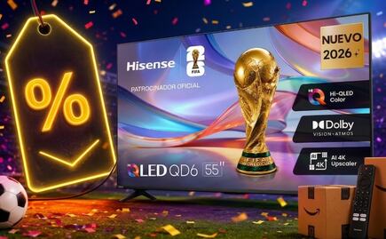 Pantalla Hisense QD6S de 55 pulgadas en menos de 7 mil pesos en Amazon México; aprovecha la oferta de locura