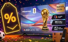 Pantalla Hisense QD6S de 55 pulgadas en menos de 7 mil pesos en Amazon México; aprovecha la oferta de locura