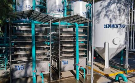 Sacmex rehabilita planta potabilizadora en Iztacalco; buscan mejorar calidad del agua